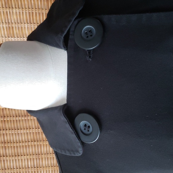 90's/Y2K Paris Blues Cropped Large Buttons Jacket Size Medium - Picture 2 of 12